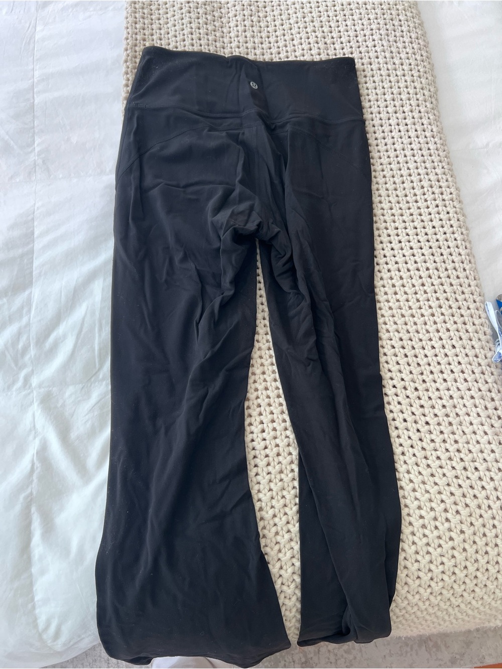 lululemon athletica Black Boot-Cut Flare Leggings